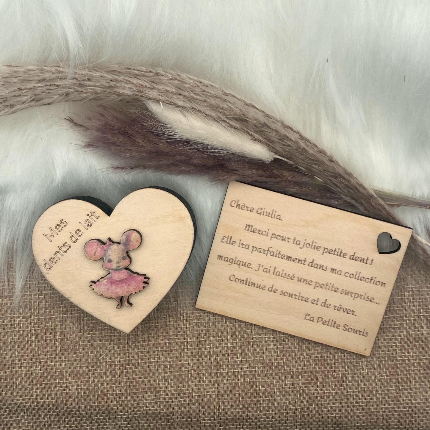Boîte à Dents de Lait Personnalisée – Le Coffret Magique de la Petite Souris