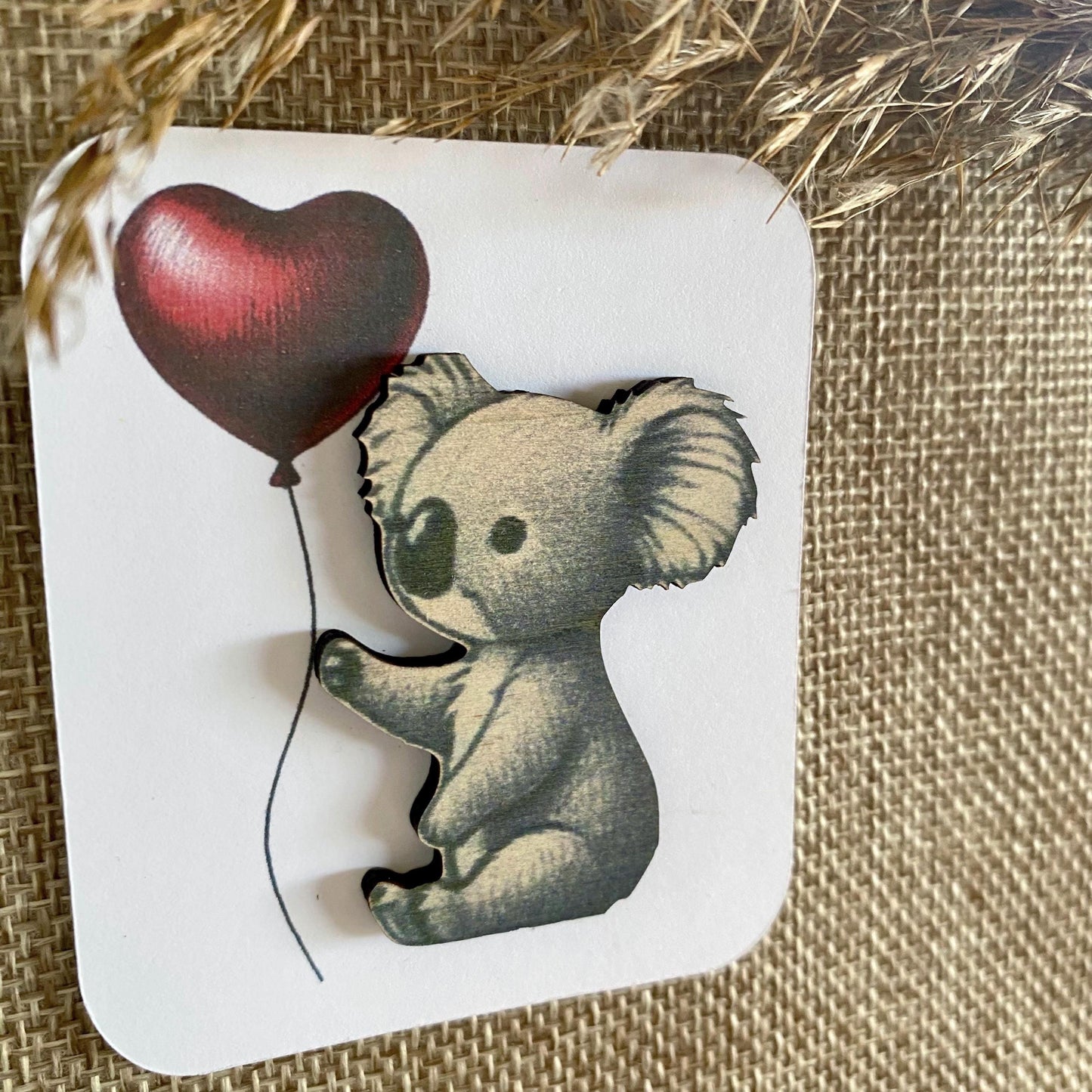 Câlin de Poche Koala en Bois – Cadeau Réconfortant Enfant
