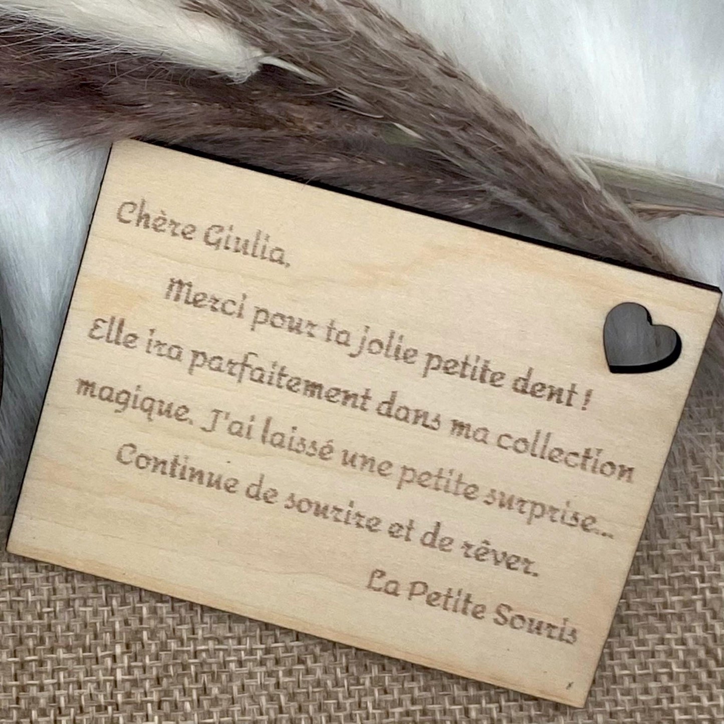 Boîte à Dents de Lait Personnalisée – Le Coffret Magique de la Petite Souris