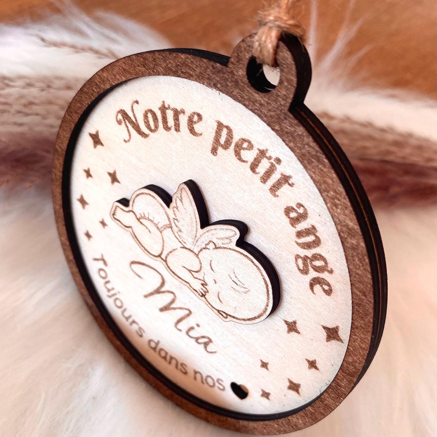 Boule Commémorative pour Parange – Hommage Bébé Ange