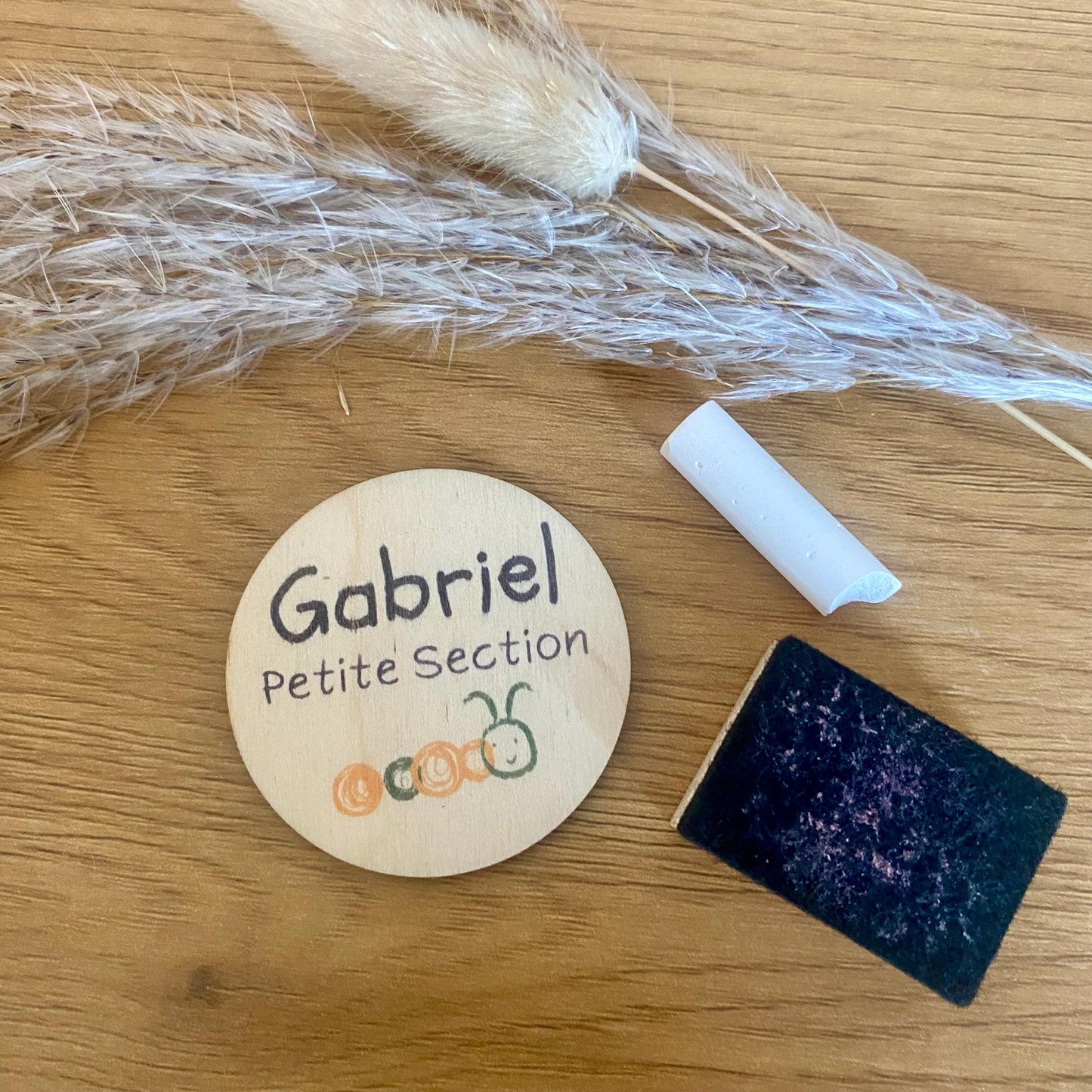 Badge Prénom Personnalisé pour Cartable et Sac à Dos Enfant