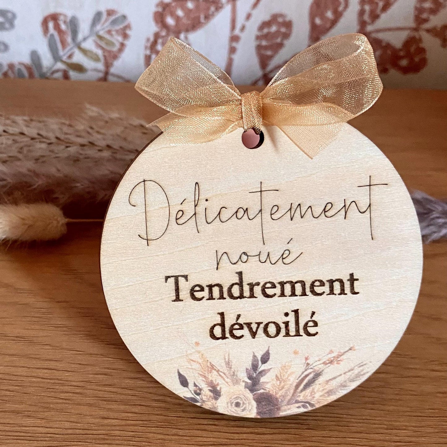 Coffret Annonce de Grossesse – Une Surprise Gravée dans le Bois