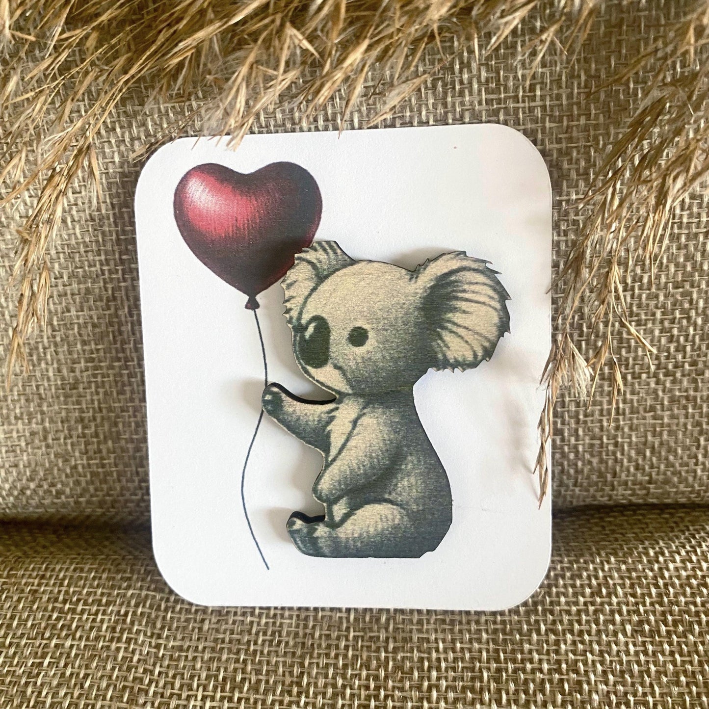 Câlin de Poche Koala en Bois – Cadeau Réconfortant Enfant