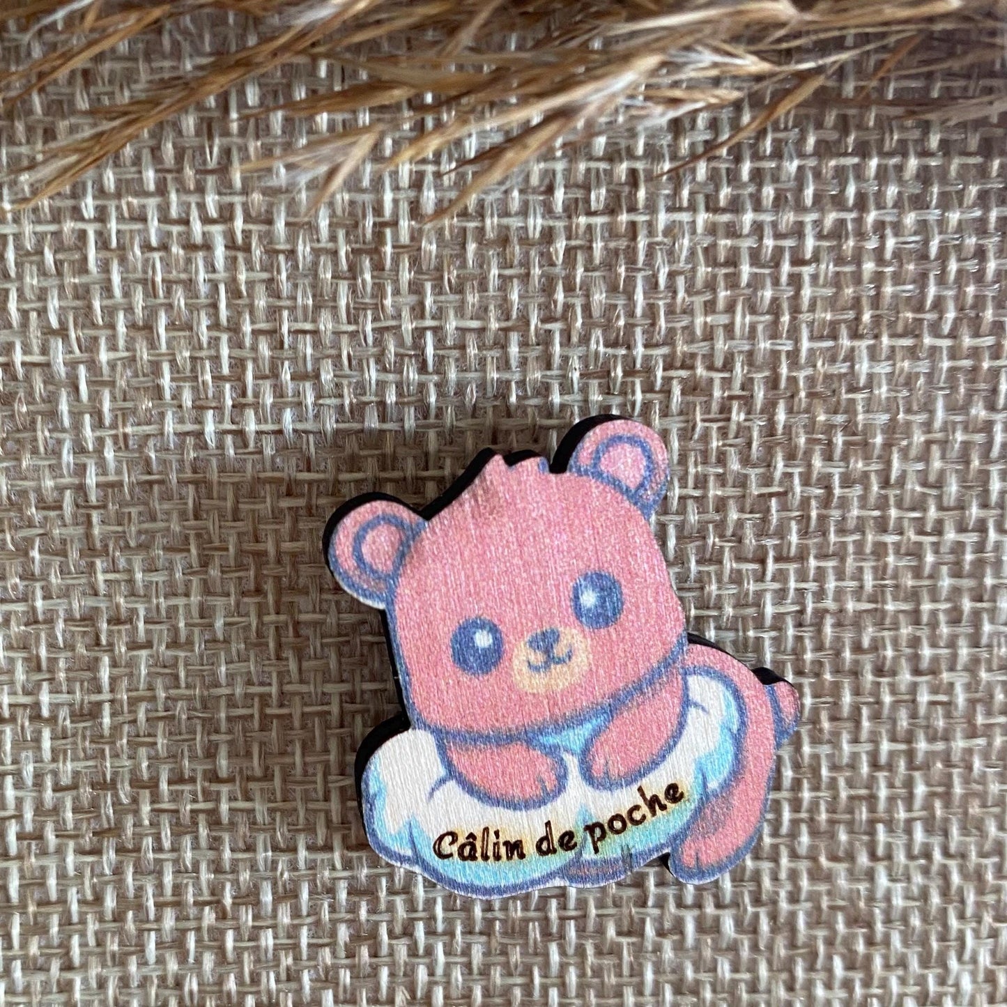 Câlin de Poche "Ours sur son Nuage" – Un Petit Compagnon pour les Grands Moments