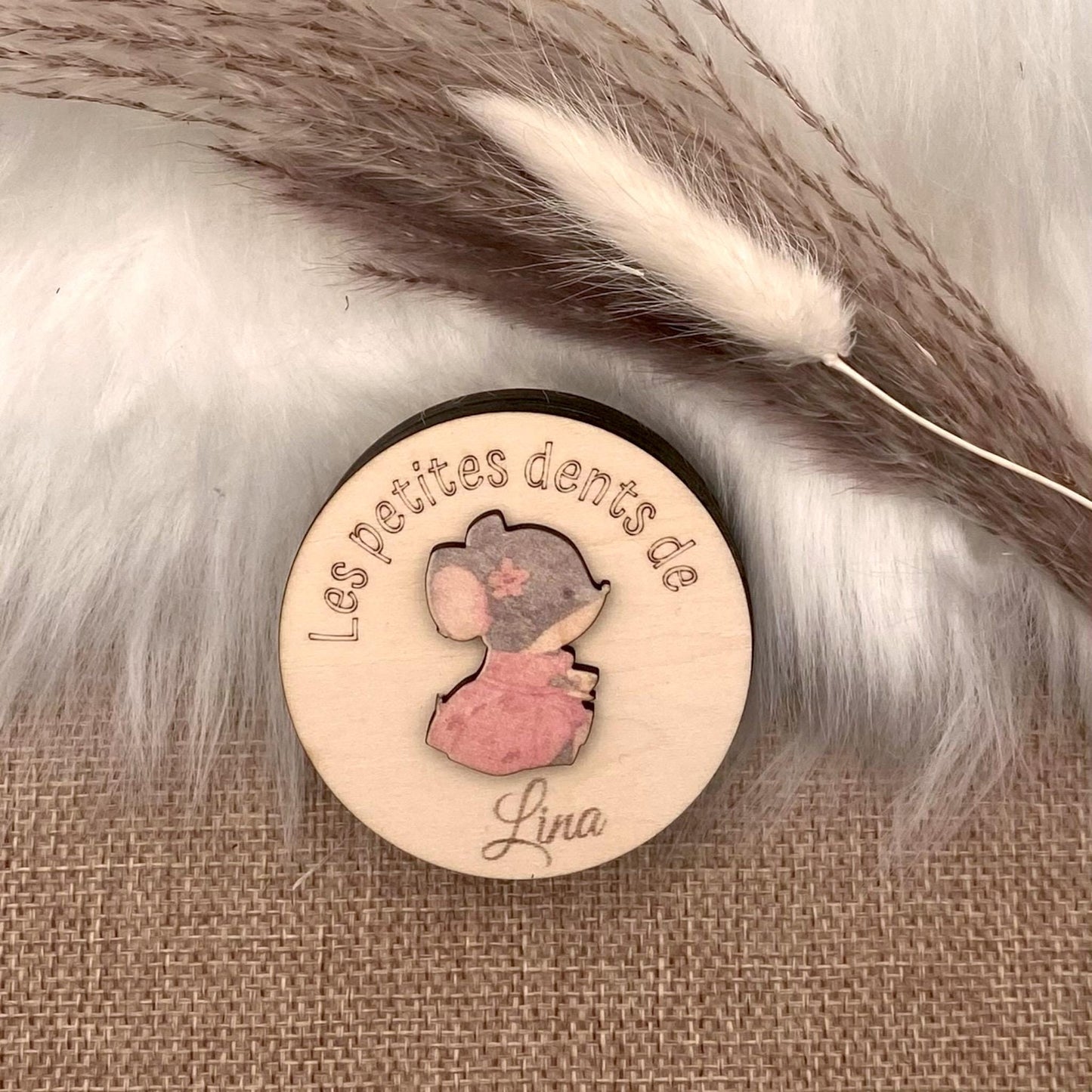 Boîte à Dents de Lait Personnalisée – Le Coffret Magique de la Petite Souris