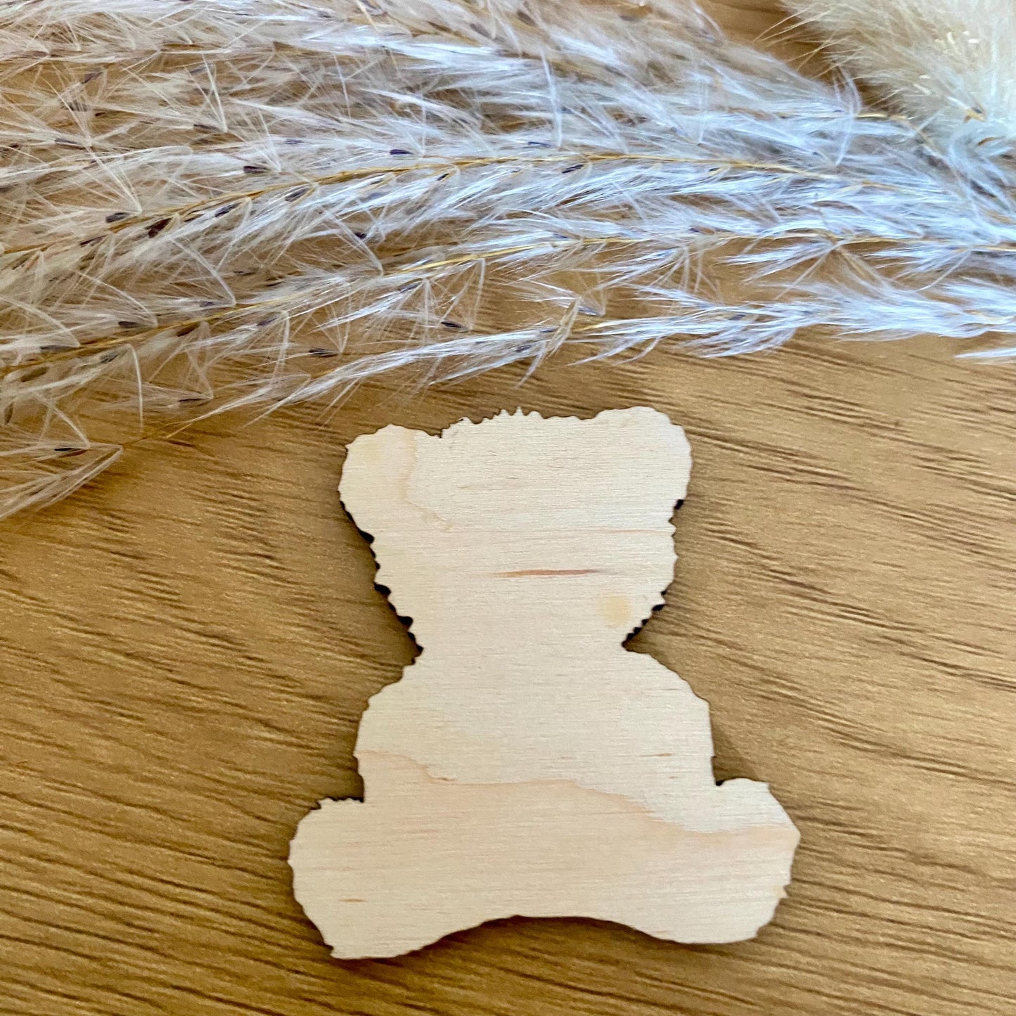 Câlin de Poche Ourson en Bois – Petit Cadeau Enfant Original