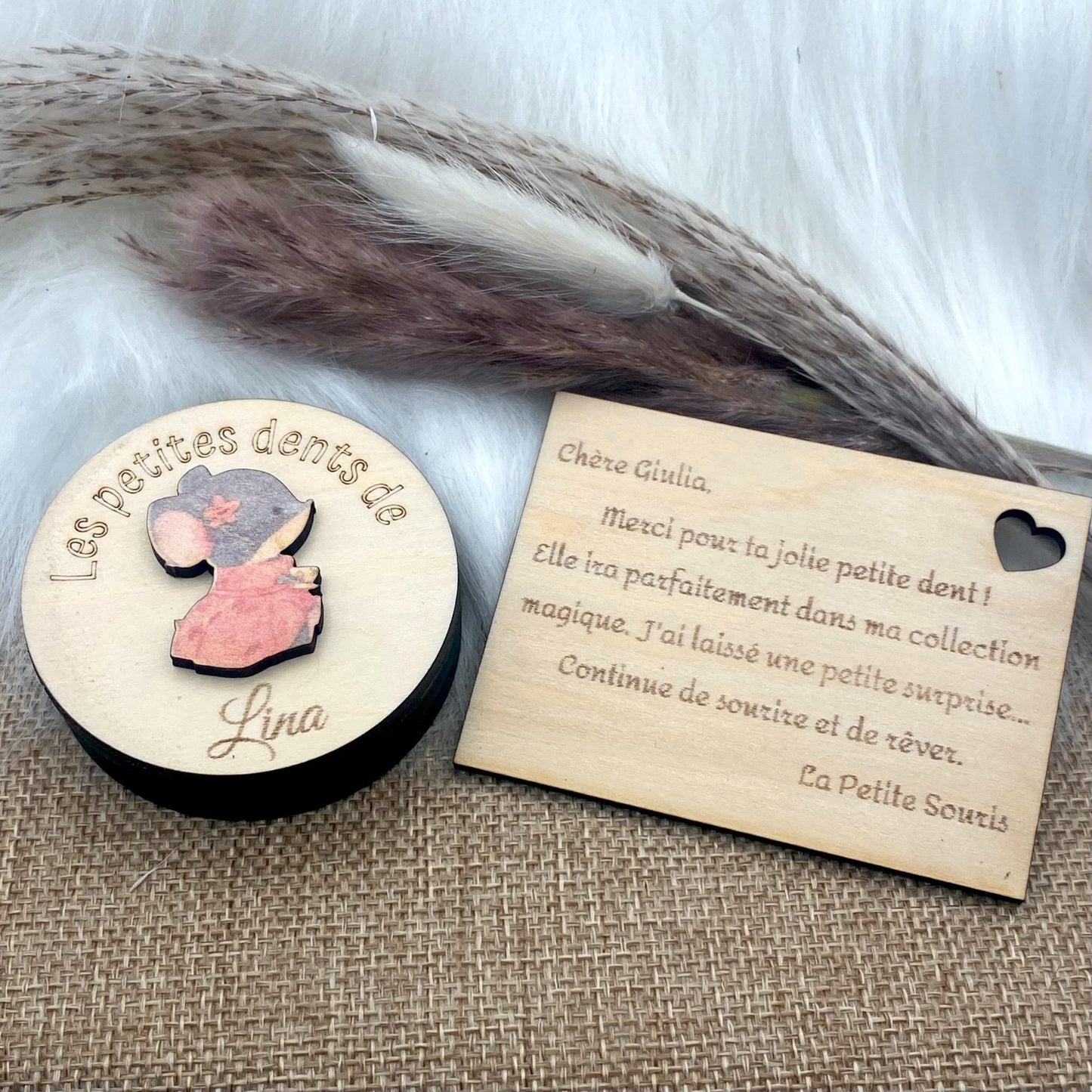 Boîte à Dents de Lait Personnalisée – Le Coffret Magique de la Petite Souris