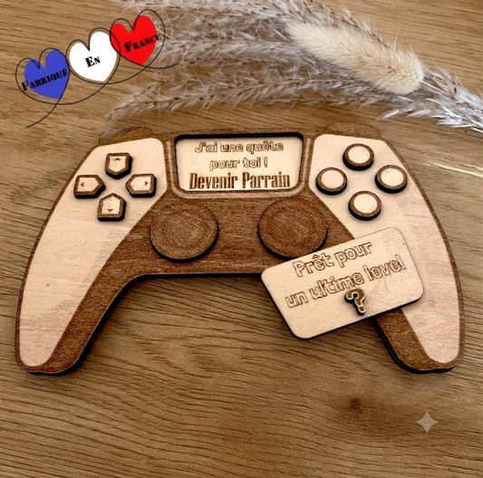 Manette de Jeu en Bois – L'Annonce Surprise pour Passionnés de Gaming