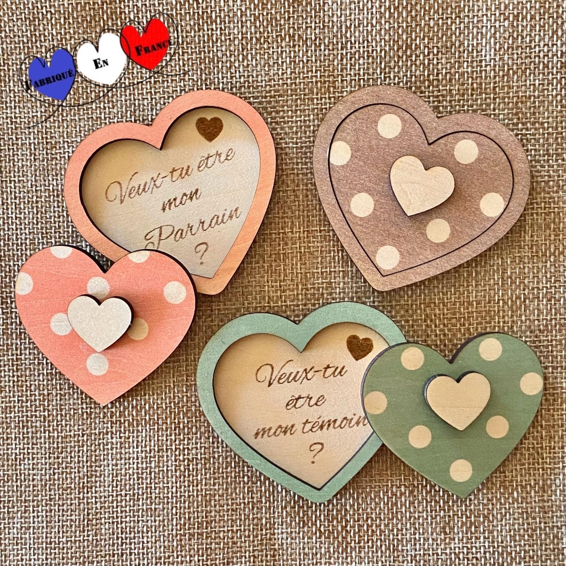 petit coeur demande témoin parrain