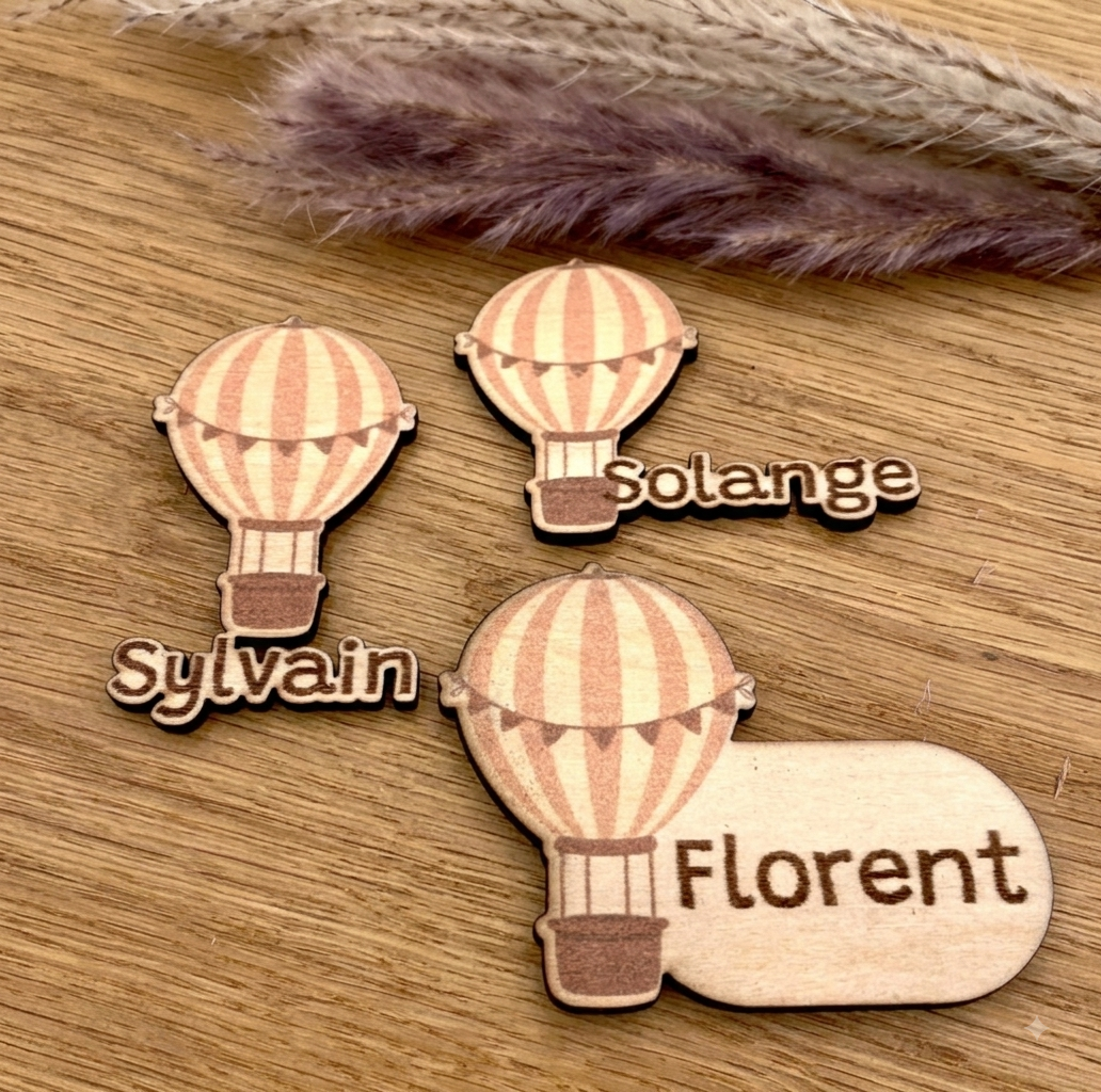 Collection Déco & Cadeaux Invités – Thème "Montgolfière
