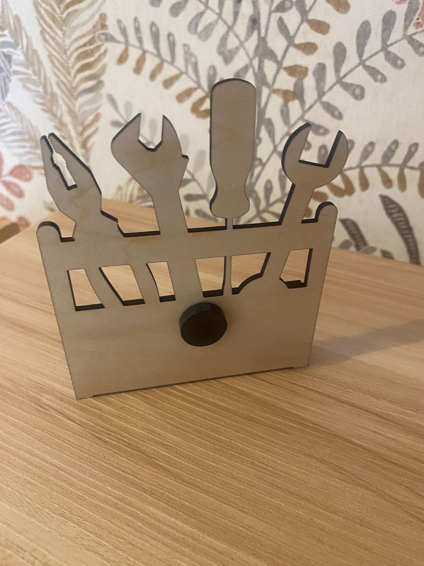 Magnet en Bois Personnalisé – Cadeau Fête des Pères