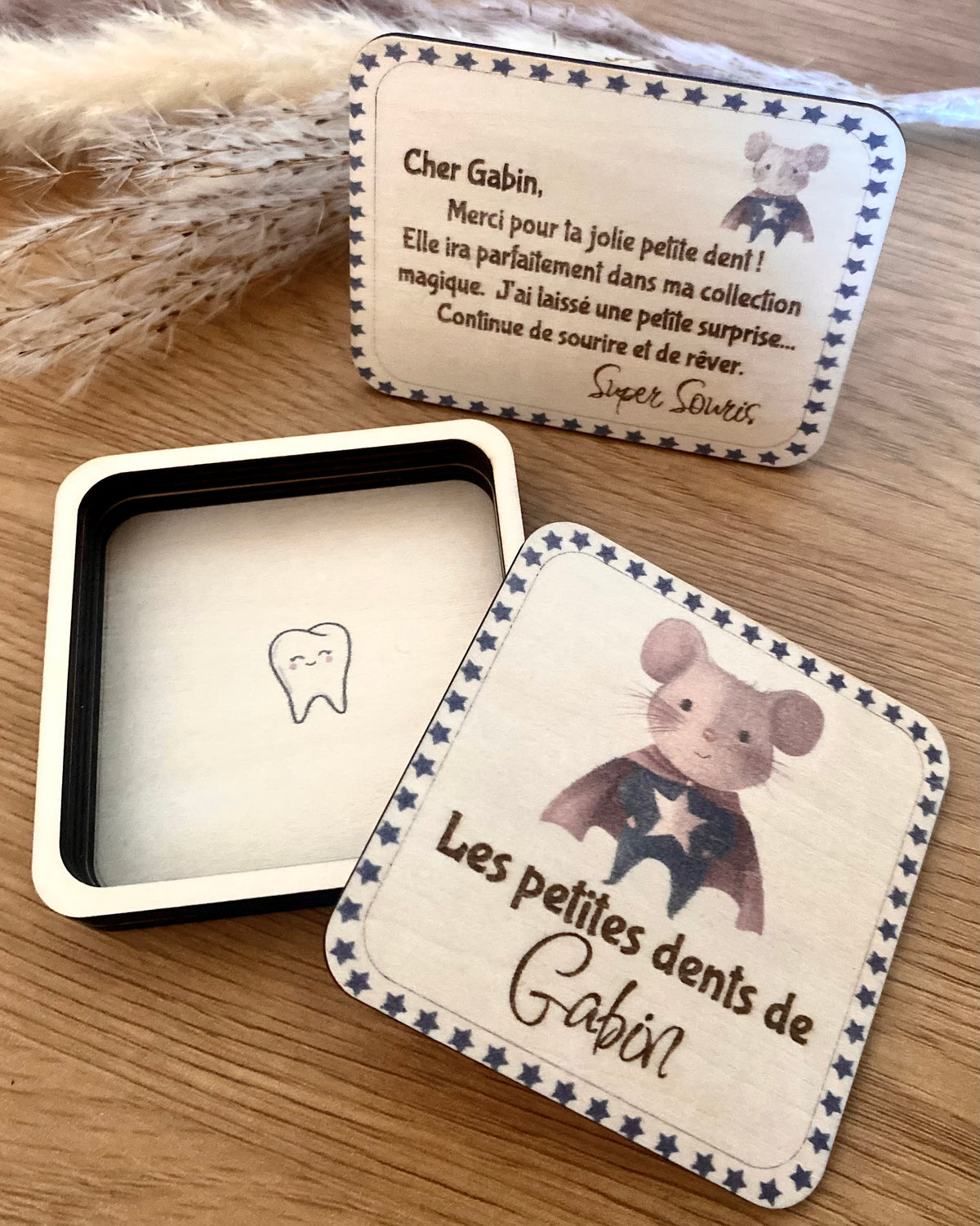 Boîte à dents de lait Super Souris