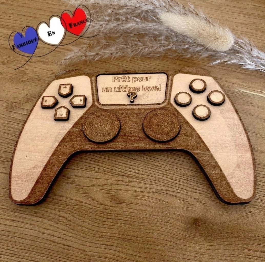 Manette de Jeu en Bois – L'Annonce Surprise pour Passionnés de Gaming