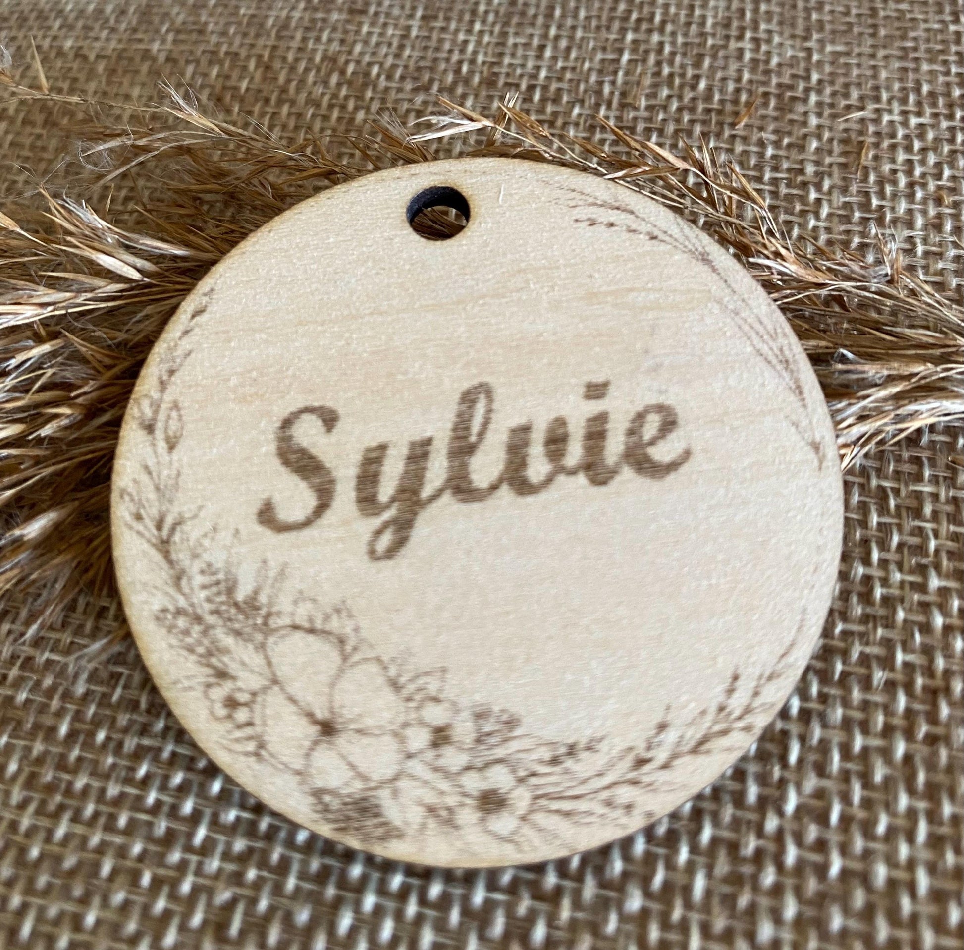 marque place fleur de coton pour mariage
