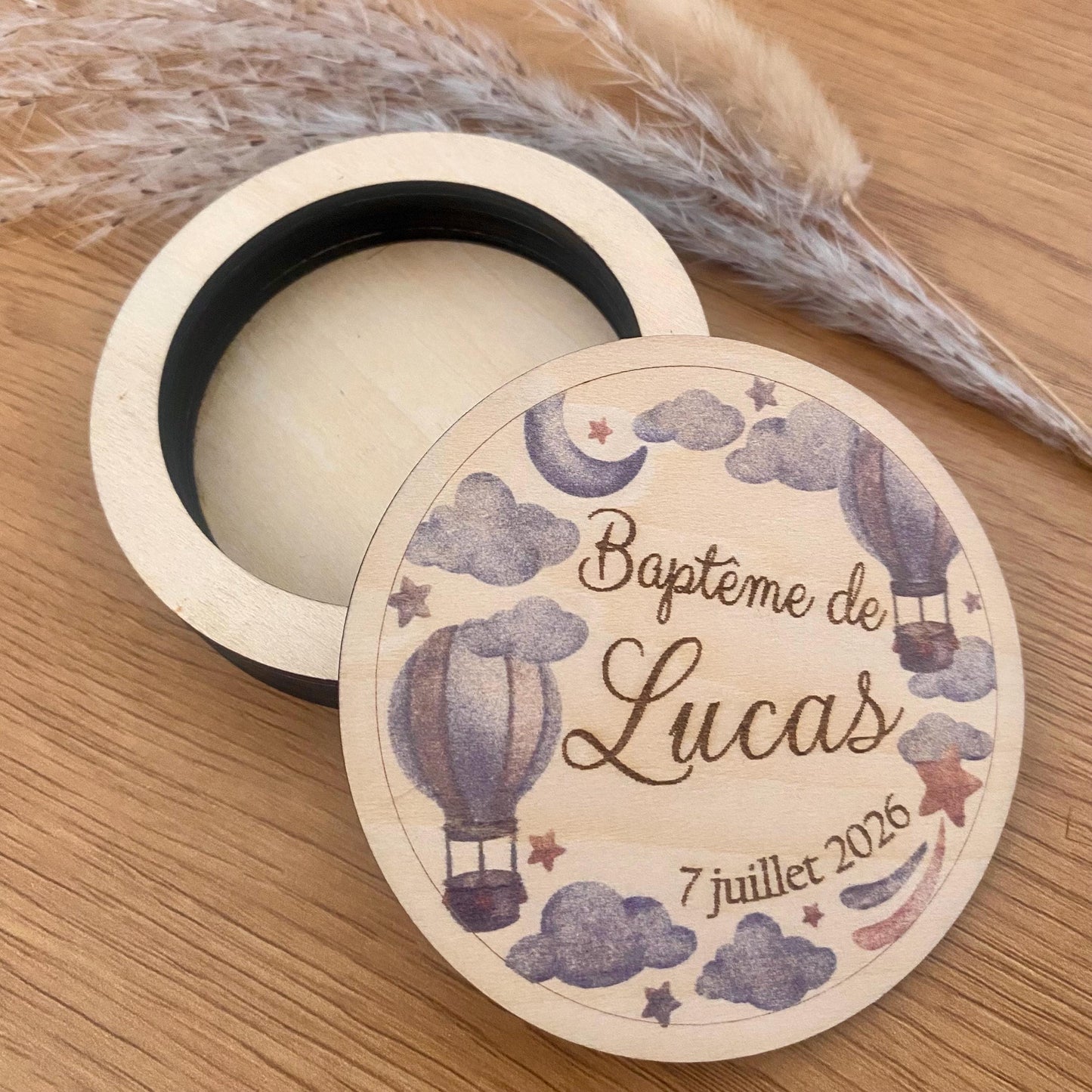 boîte à bijoux pour cadeau baptême