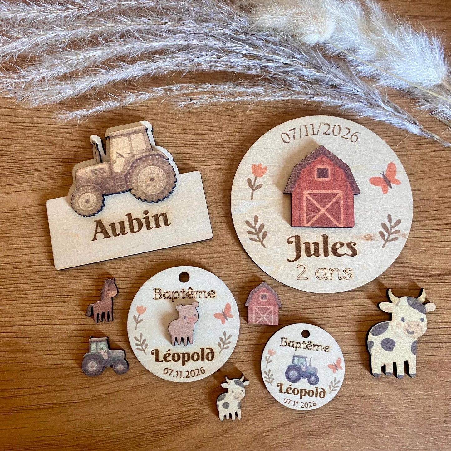 Étiquettes en Bois Personnalisées – Le Détail Chic pour vos Cadeaux d'Invités