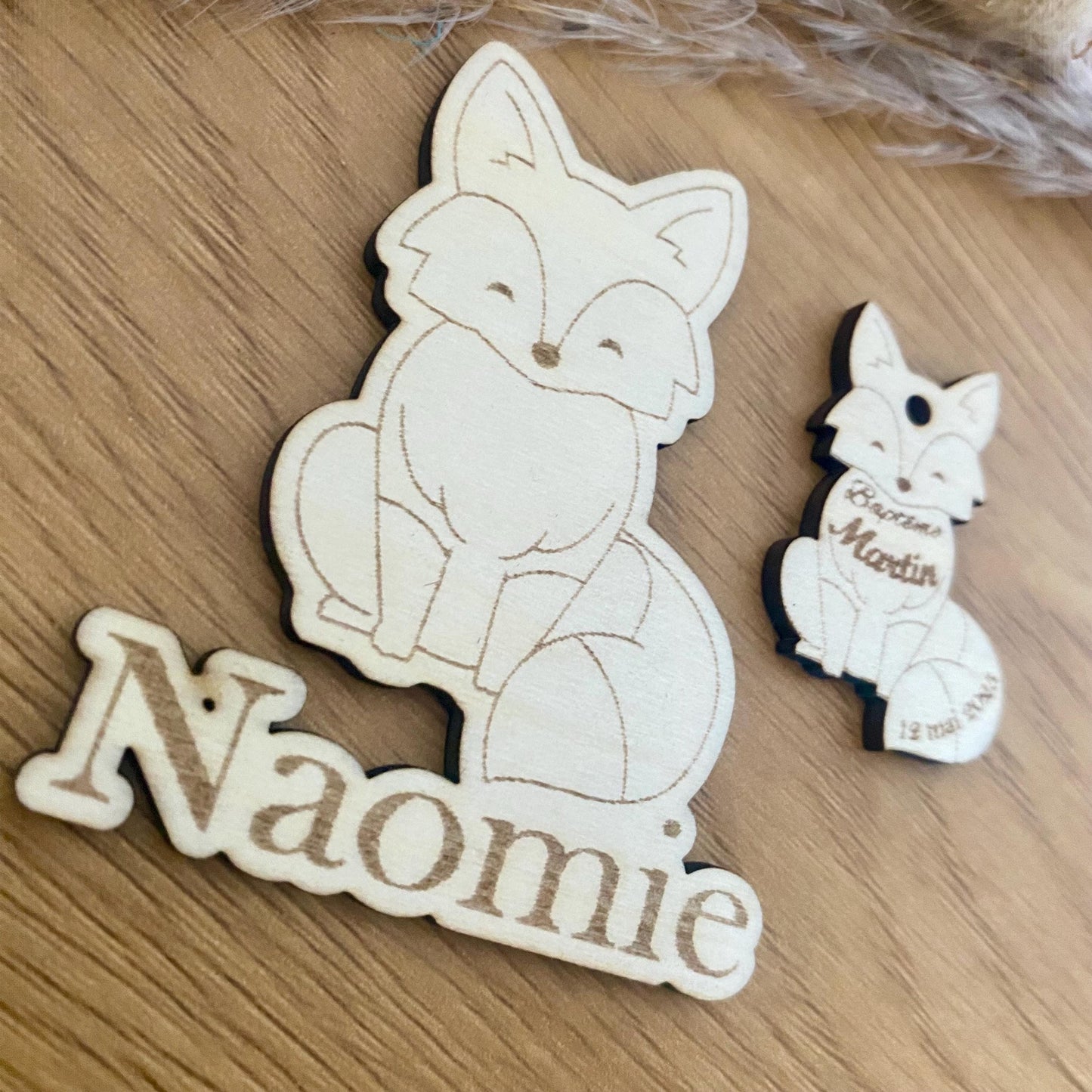 Collection Déco & Cadeaux Invités – Thème « Renard & Animaux de la Forêt »