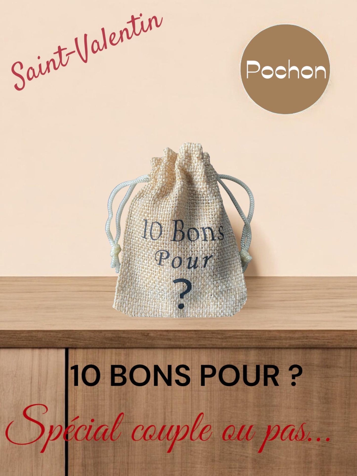 Tickets et Bons d'Amour en Bois Gravés – Cadeau Couple