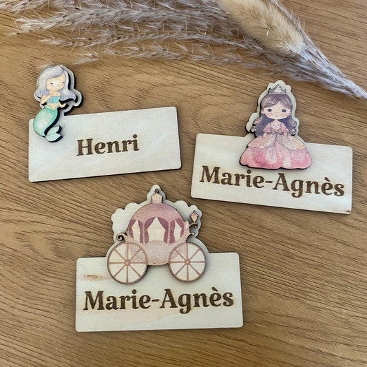 marque place anniversaire princesse